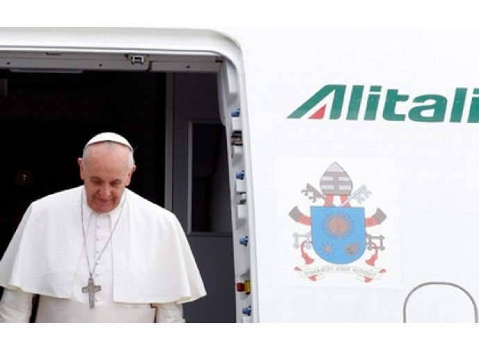 Papa Francesco tornato a Roma